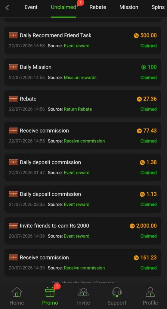 jjwan Game daily bonus